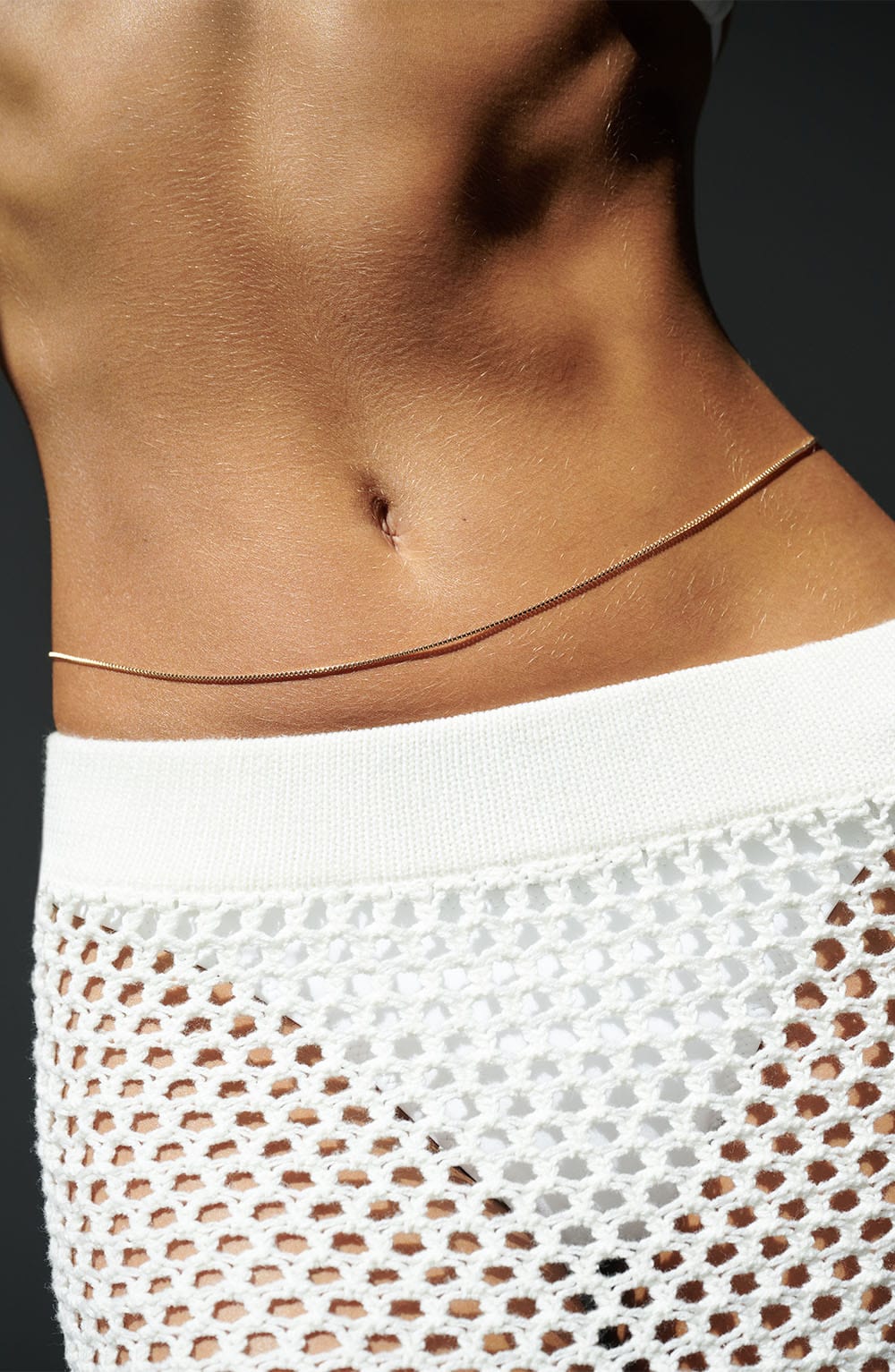 Gold Anja Belly Chain for Women - Elegant Jewelry for Swimwear & Dresses